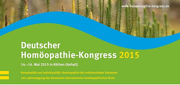 Deutscher Homöopathie Kongress 2015