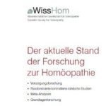 Der aktuelle Stand der Forschung zur Homöopathie Stand 2016 WissHom