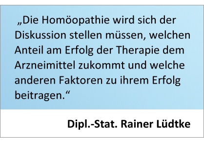 Rainer Lüdtke - Wirkfaktoren der Homöopathie