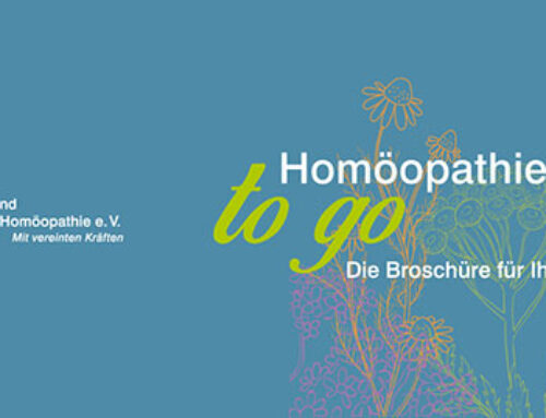 Homöopathie to go – Die Broschüre für Ihre Gesundheit