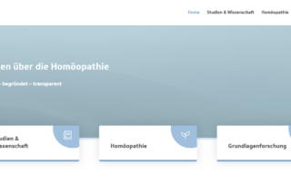 neue Webseite Faktencheck Homöopathie