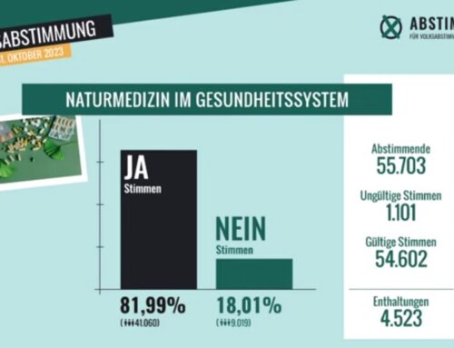 Abgestimmt für mehr natürliche Heilweisen im Gesundheitssystem