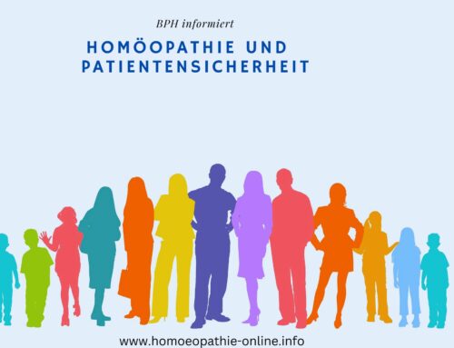 Hintergründe: Homöopathie und Patientensicherheit