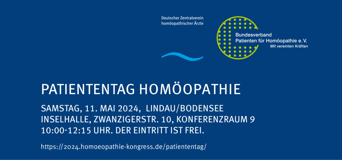 Patiententag Homöopathie Lindau