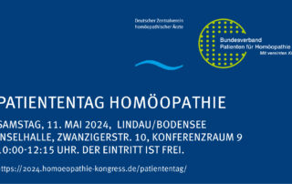 Patiententag Homöopathie Lindau