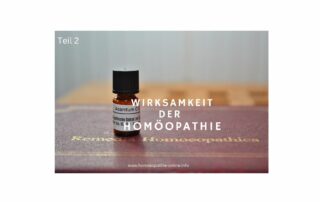 Wirksamkeit der Homöopathie