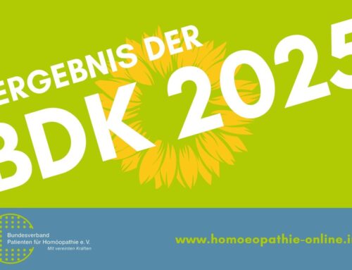 BDK 2025: Homöopathie bleibt!