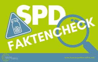 Fakten-Check SPD gegen Homöopathie