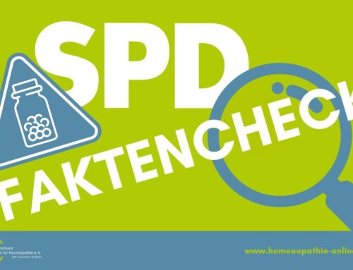 Fakten-Check des Hamburger SPD-Antrags gegen Homöopathie