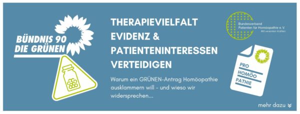 Substanzloser Antrag gegen Homöopathie