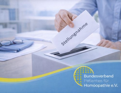 BPH reicht Stellungnahme zum GKV-Gesetzesentwurf ein und fordert Homöopathie als Kassenleistung