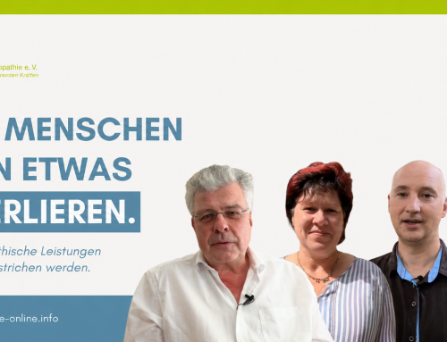 Patienten-Erfahrungen zeigen: Homöopathie muss in der GKV bleiben