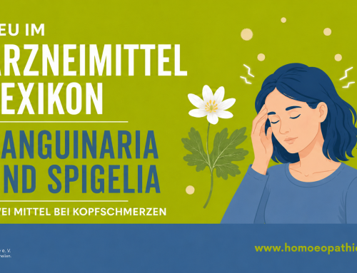 Neue Arzneimittel im Lexikon: Sanguinaria und Spigelia